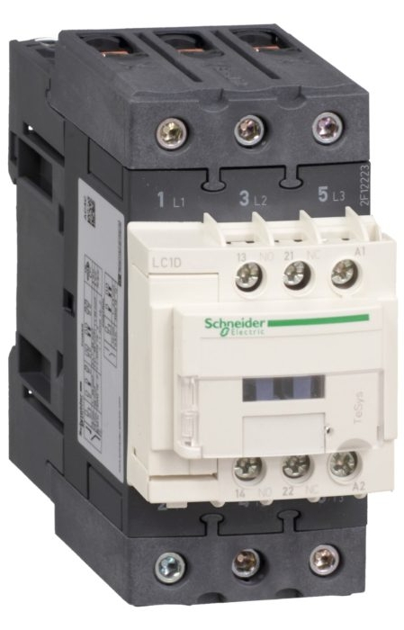 Schneider Electric LC1D Series Contactor, 220 V ac Coil, 3-Pole, 25 A, 11  kW, 3NO, 690 V ac