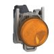 Schneider XB4BVBM5GEX Pilot Lamp With Orange LED 24V to 254V AC/DC