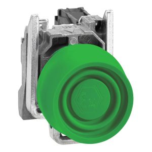 Schneider XB4BPS21EX Complete Push Button Green 22mm 1NO Atex