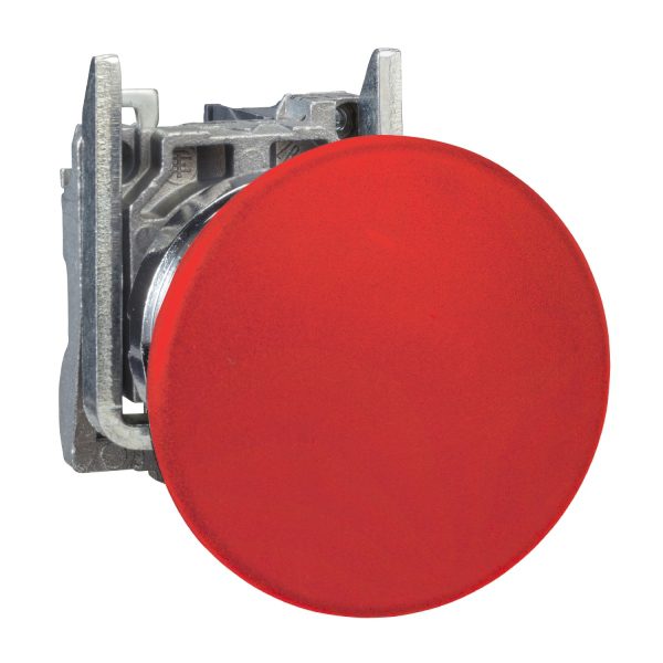 Schneider XB4BC42 Red Push Button Mushroom 22mm 1NC