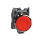 Schneider XB4BP42 Red Push Button 22mm Booted IP70